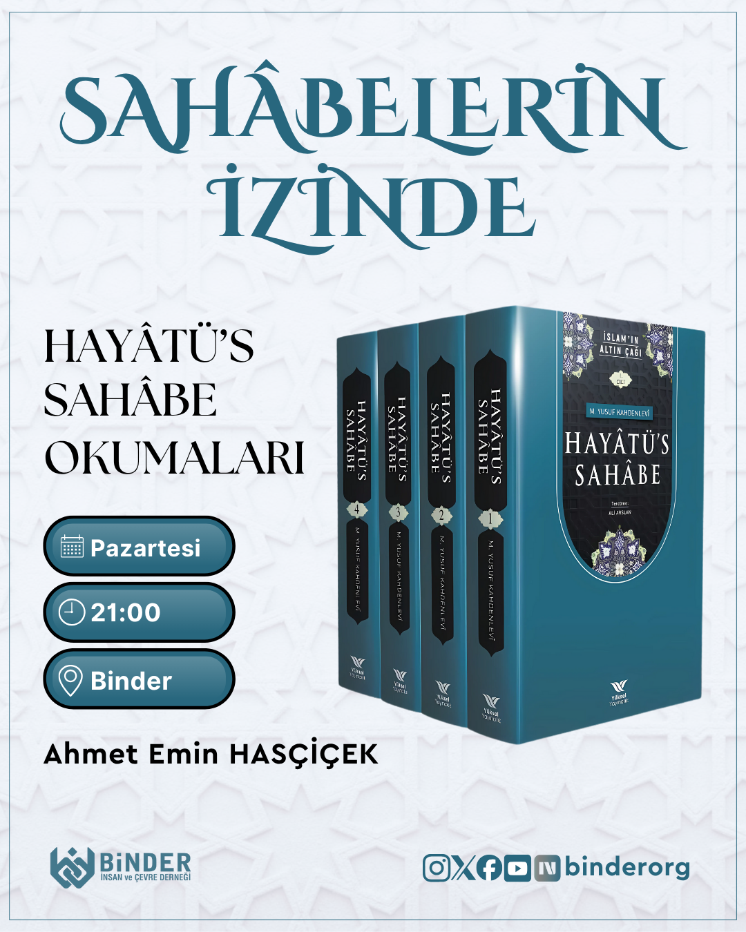 Sahabelerin İzinde - Hayatü's Sahabe Okumaları